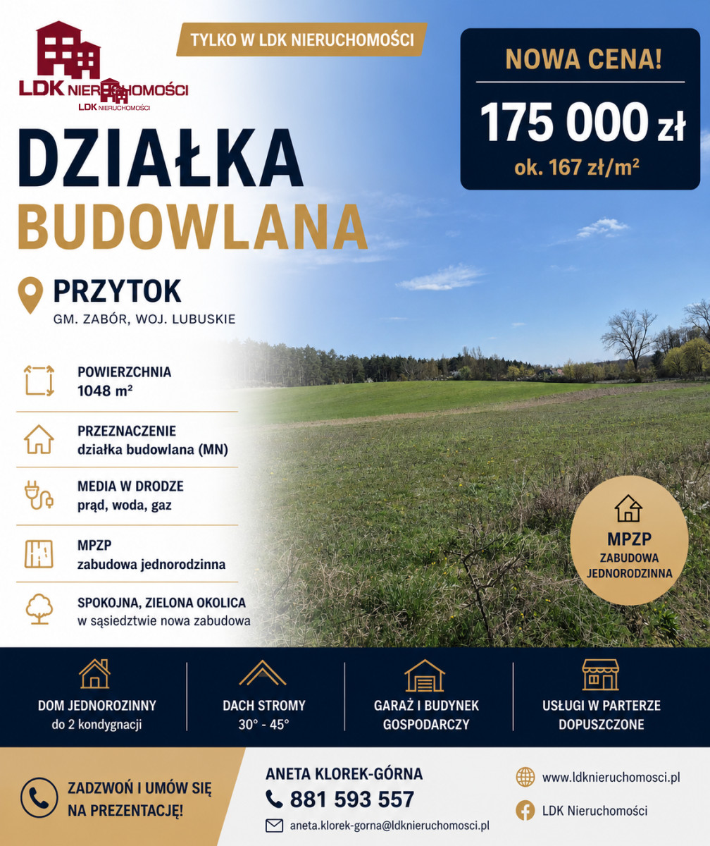 Działka na sprzedaż