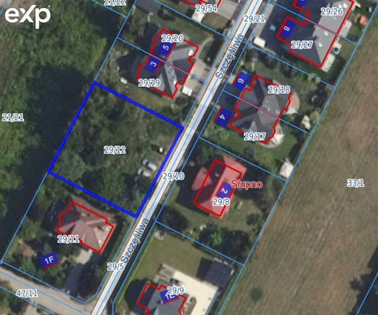 Działka budowlana 959 m² | Słupno gm. Radzymin
