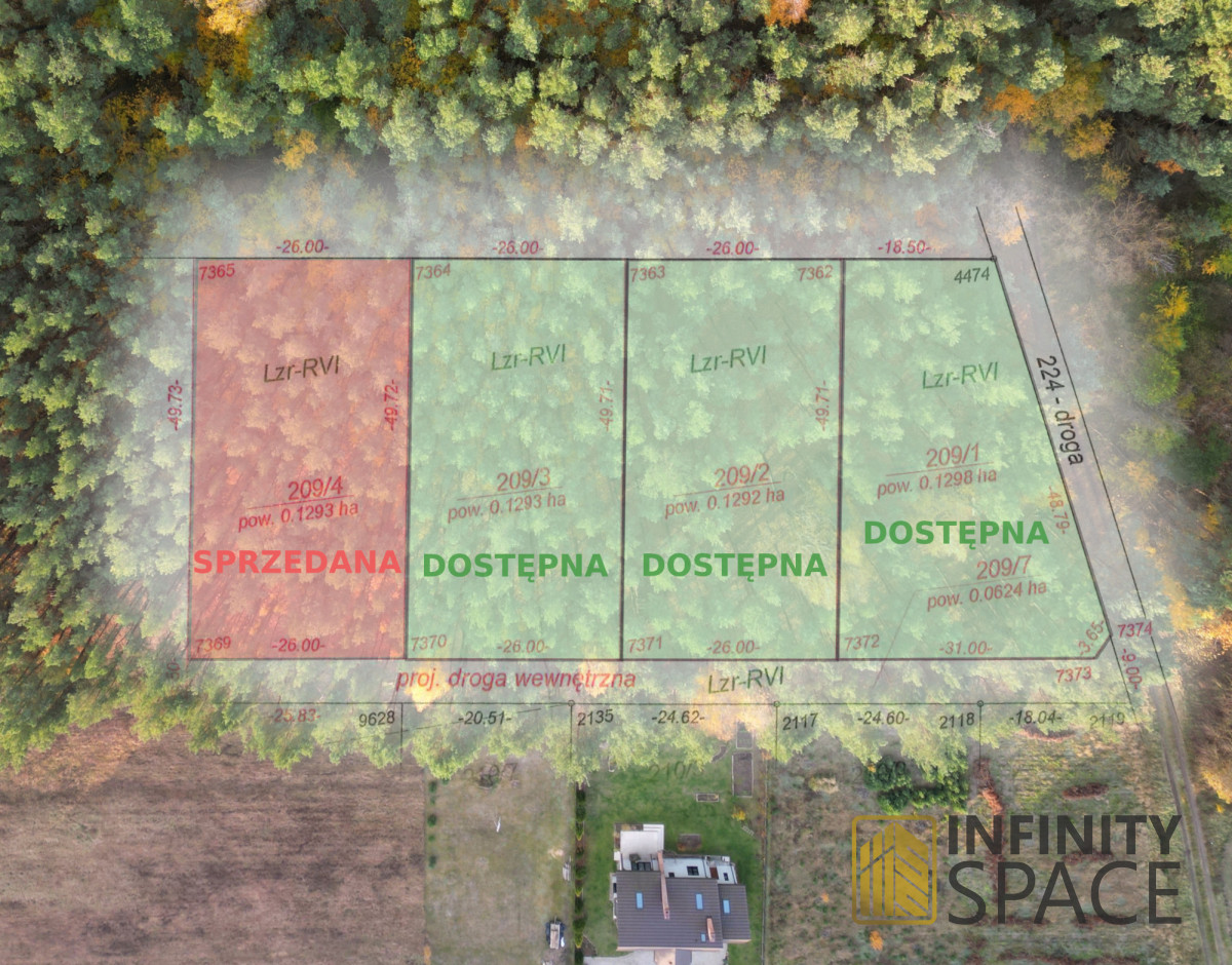 Działka na sprzedaż