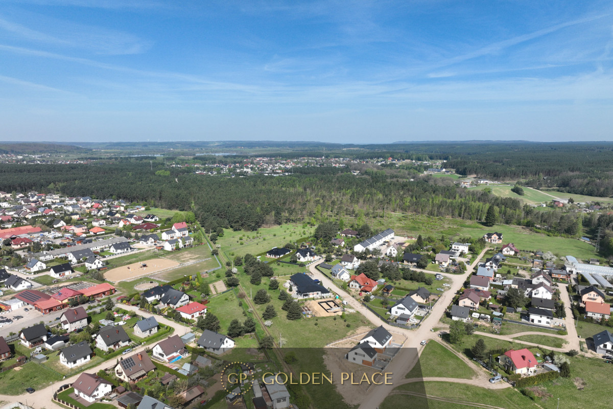 Działka budowlana 1013 m² Bolszewo