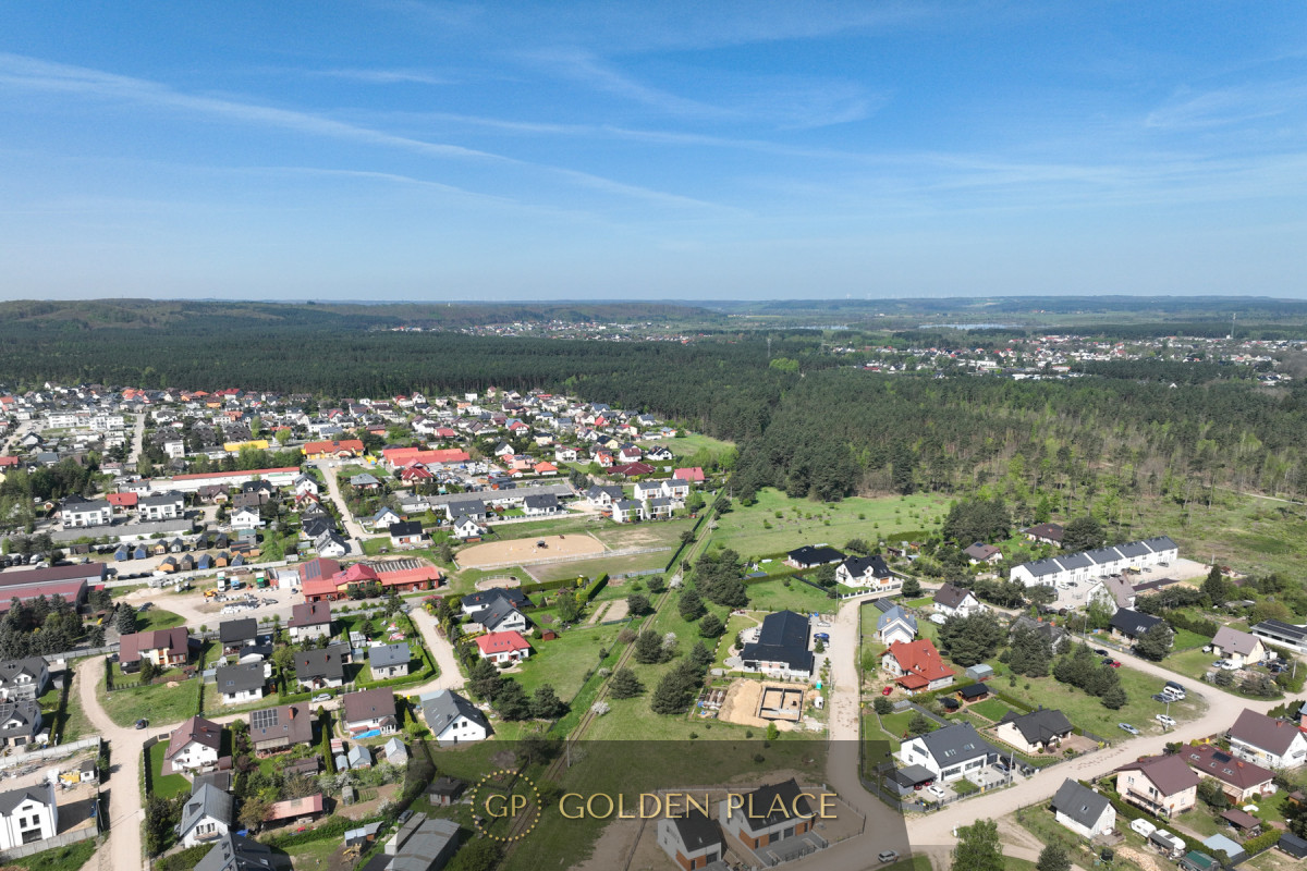 Działka budowlana 1013 m² Bolszewo