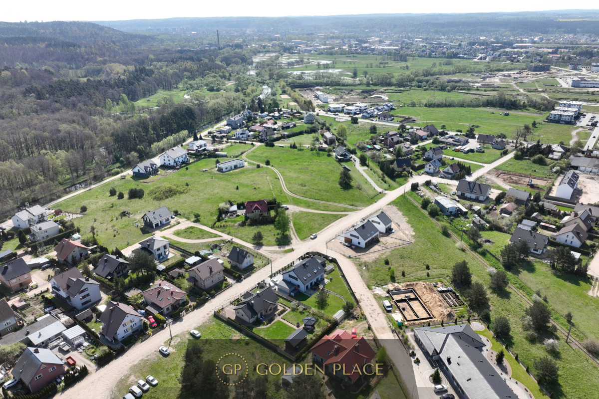 Działka budowlana 1013 m² Bolszewo