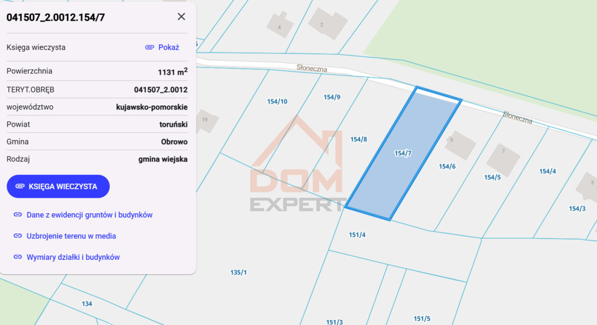 Działka na sprzedaż
