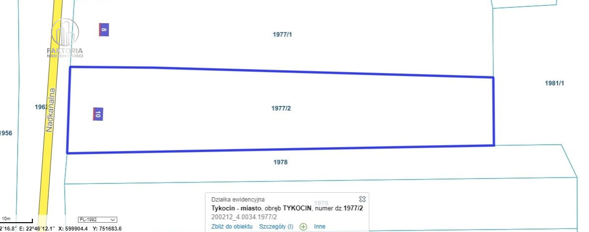 Działka na sprzedaż