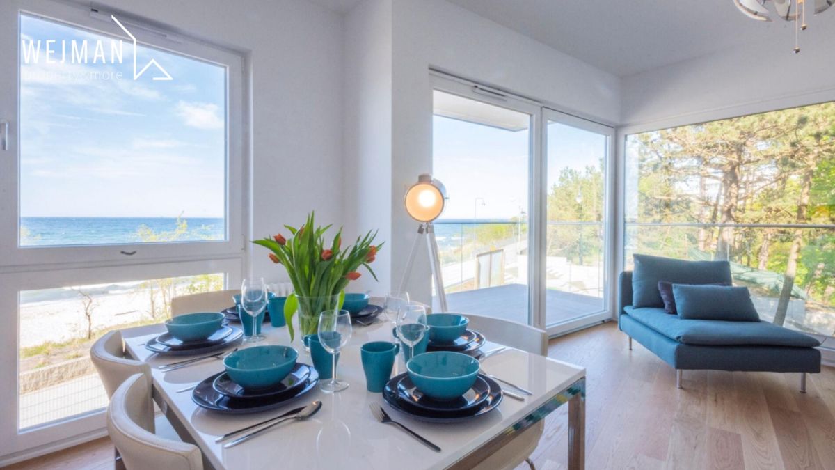 Mielno apartament 3 pokoje przy plaży