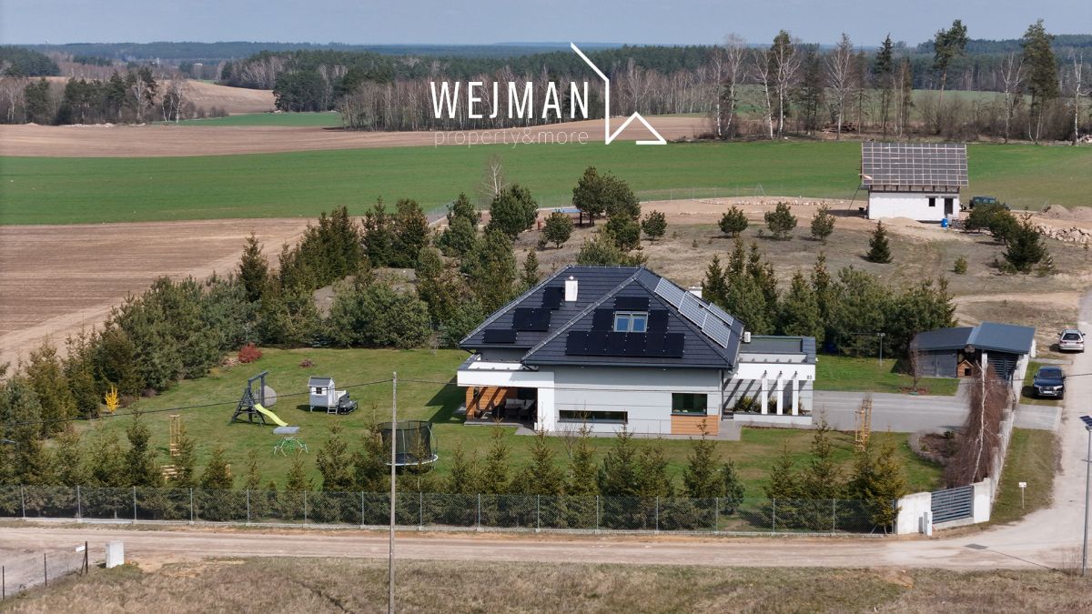 Nowoczesny dom na Mazurach z pięknym wykończeniem