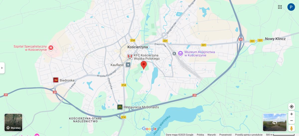 Działka na sprzedaż – Kościerzyna (Markubowo)