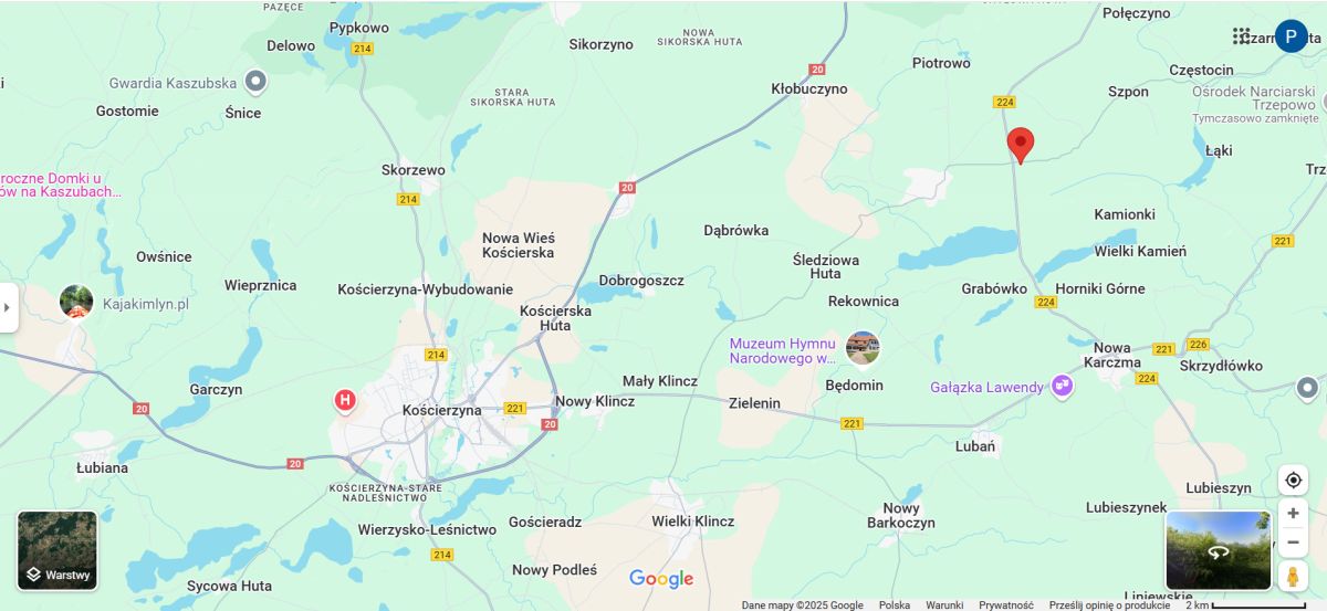 Działka na sprzedaż – Nowa Karczma