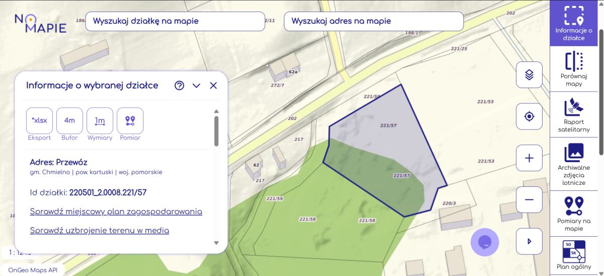 Działka przemysłowa na sprzedaż – Przewóz