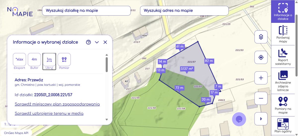 Działka przemysłowa na sprzedaż – Przewóz