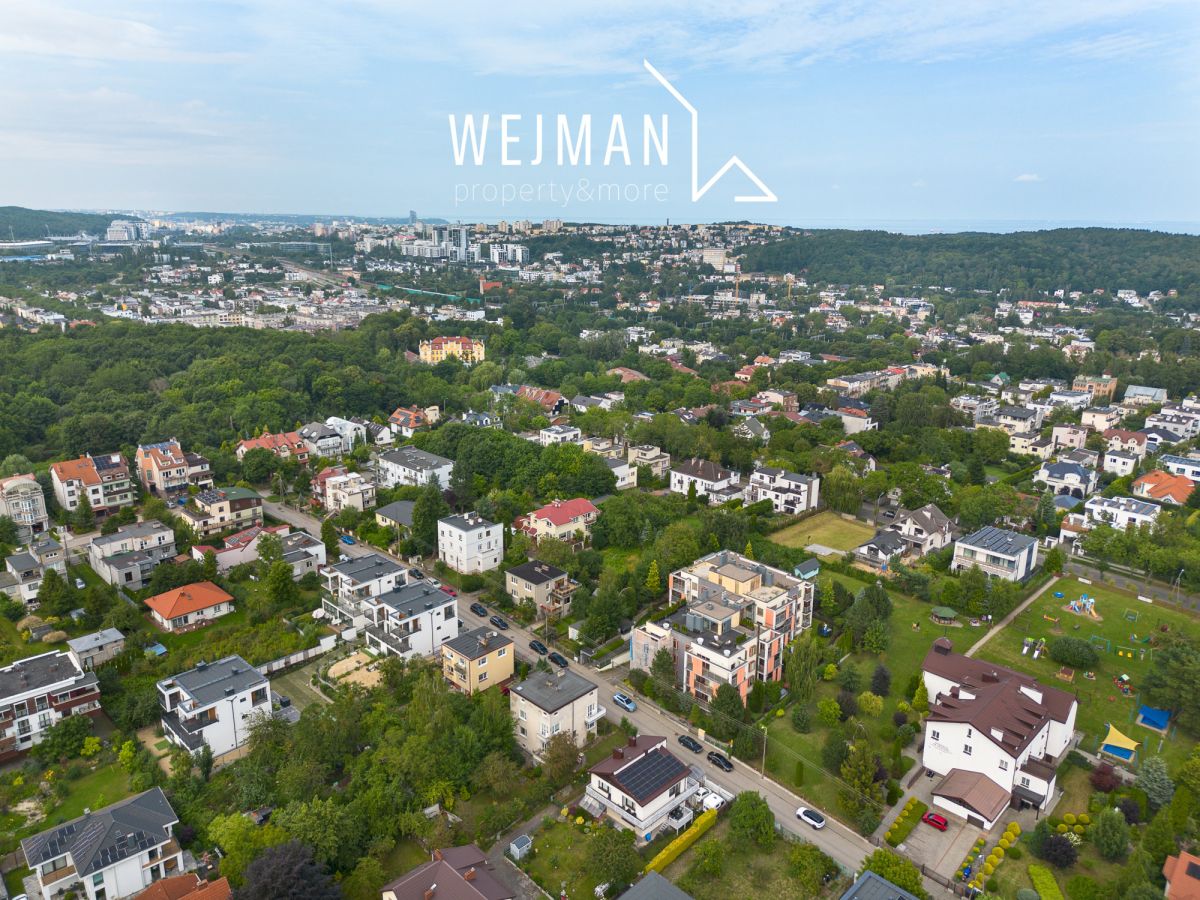 Gdynia Orłowo – 2 poziomy – taras – widok na morze