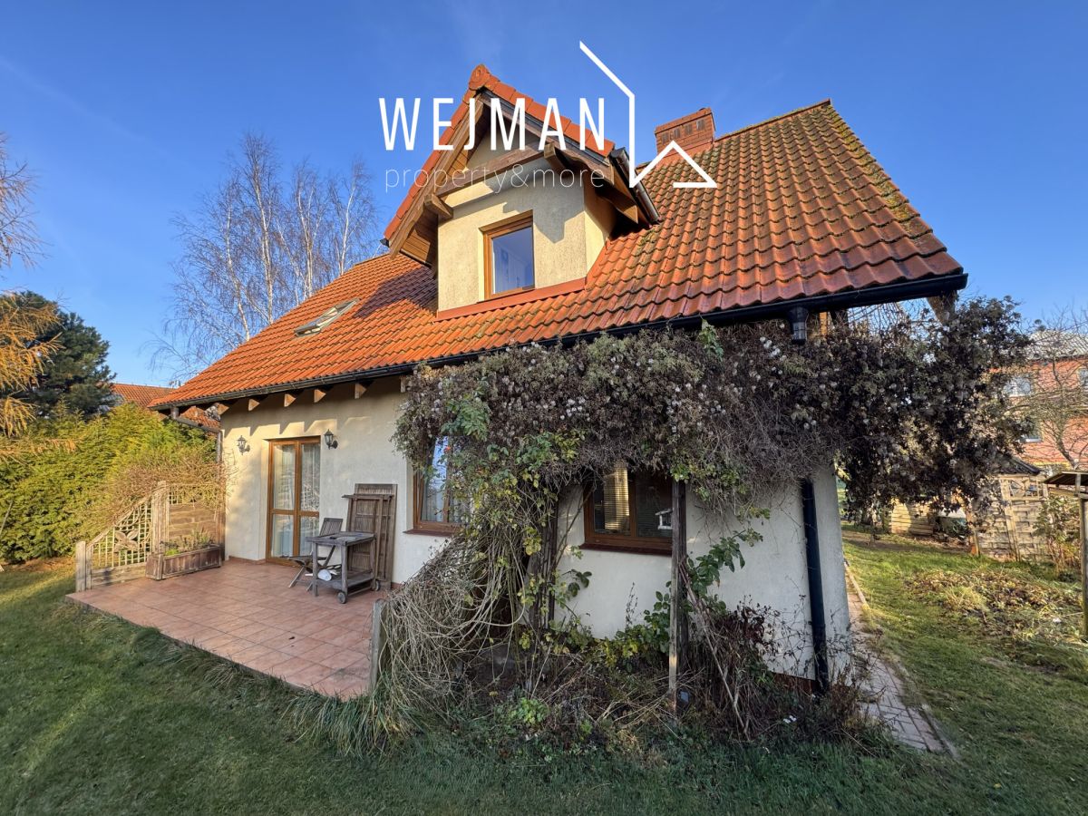 Przytulny i kameralny dom z zadbanym ogrodem