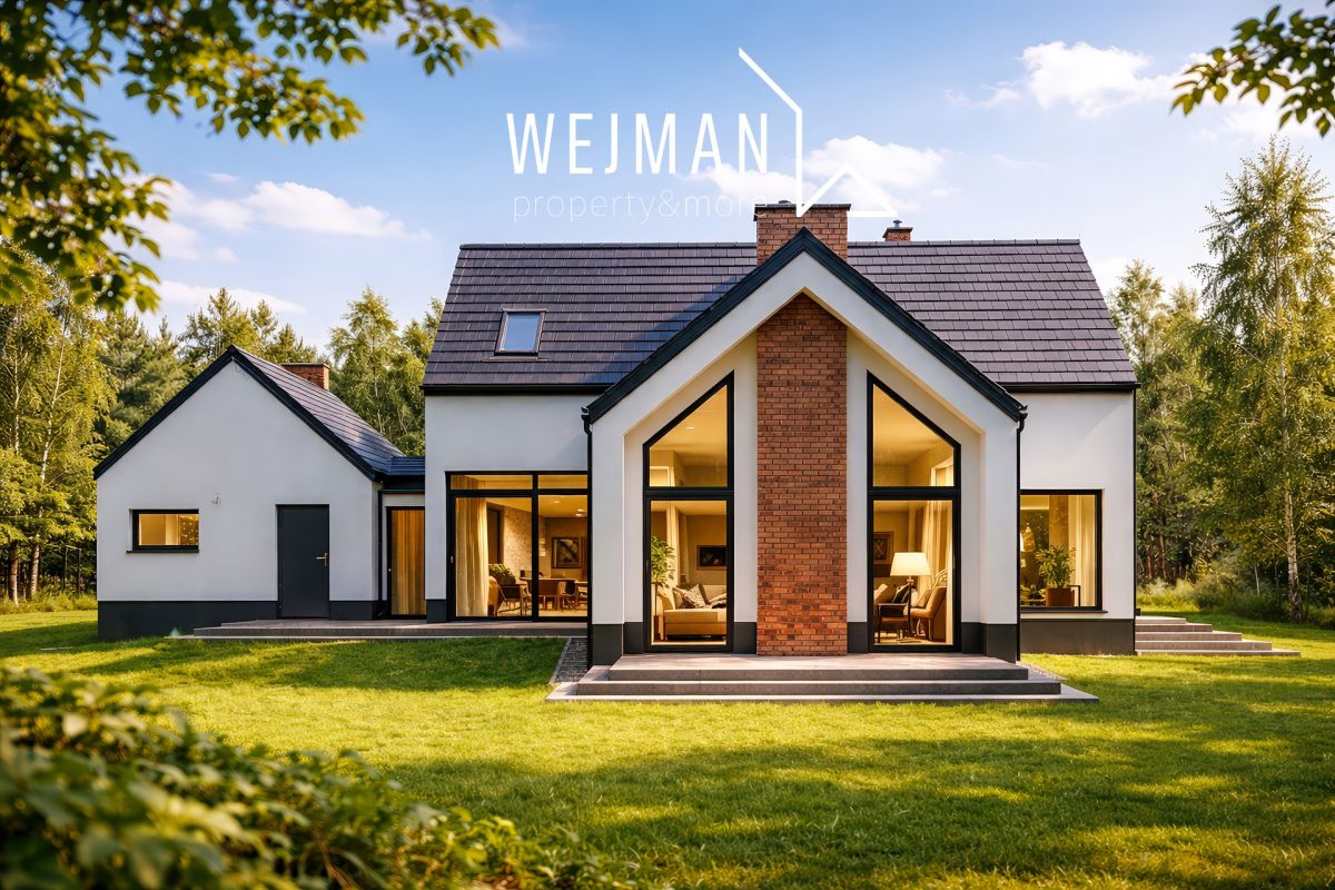 Działka z mediami, PNB na dom + domek rekreacyjny