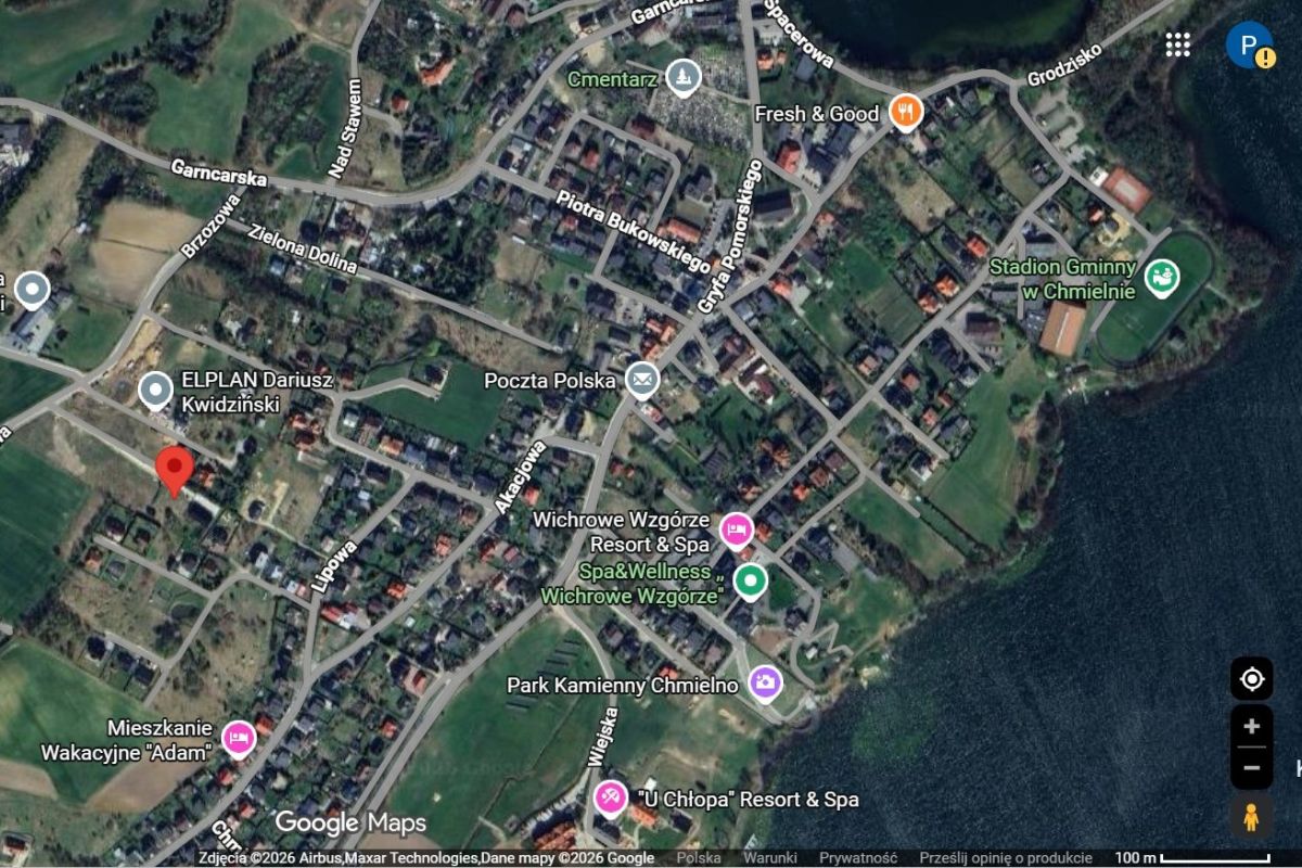 Działka z mediami, PNB na dom + domek rekreacyjny