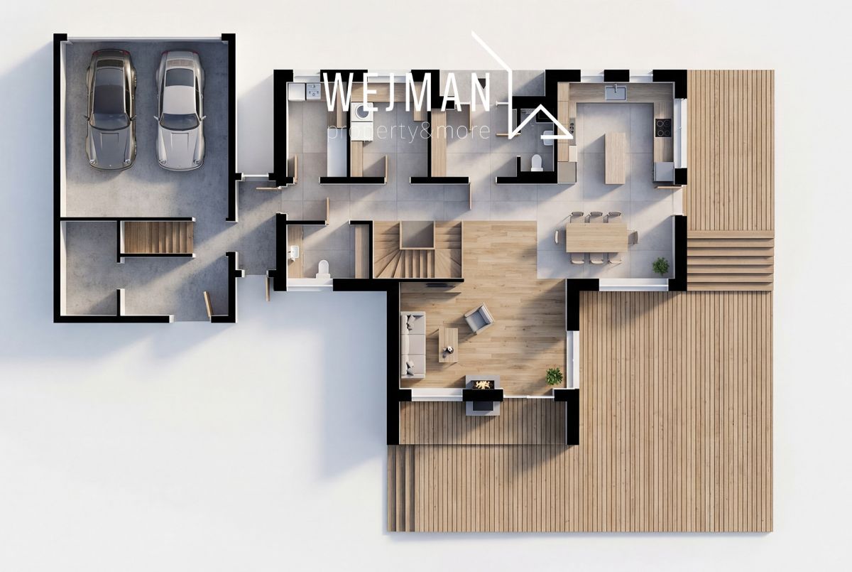 Działka z mediami, PNB na dom + domek rekreacyjny