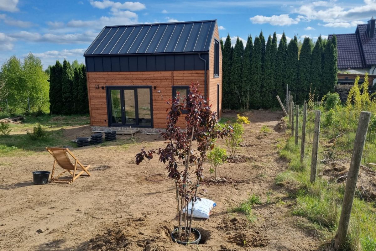 Działka z mediami, PNB na dom + domek rekreacyjny