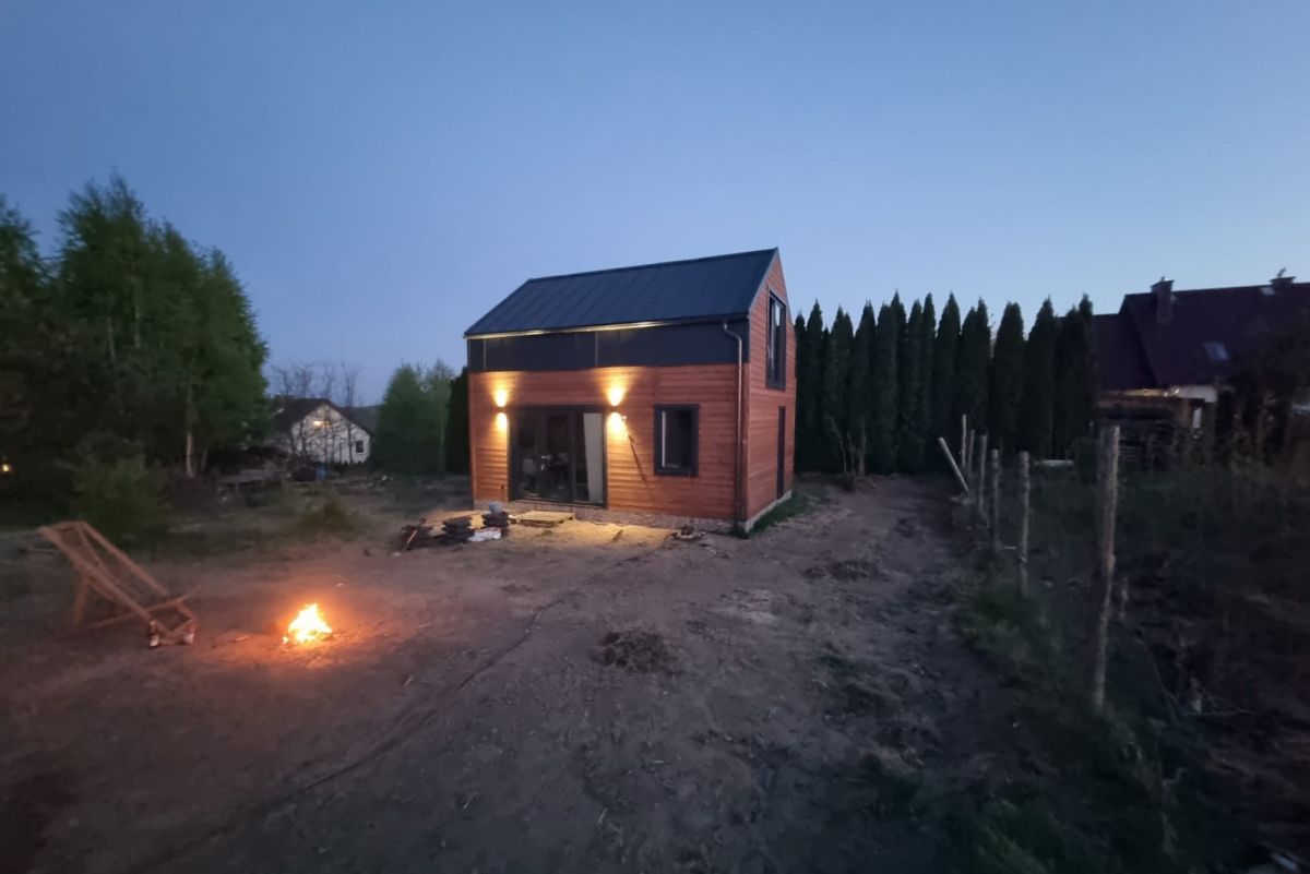 Działka z mediami, PNB na dom + domek rekreacyjny