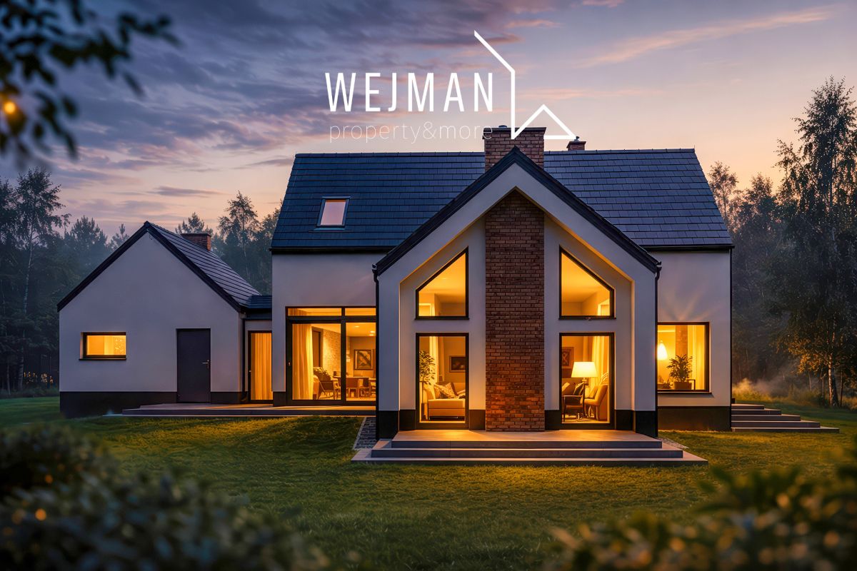 Działka z mediami, PNB na dom + domek rekreacyjny