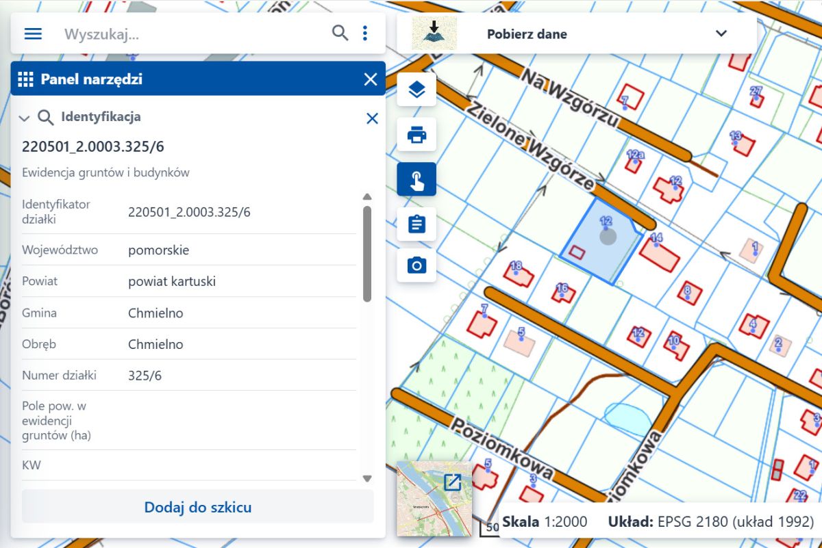 Działka z mediami, PNB na dom + domek rekreacyjny