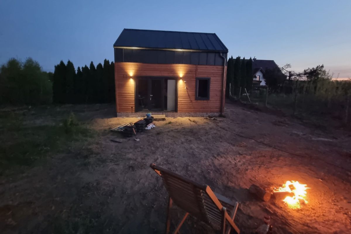 Działka z mediami, PNB na dom + domek rekreacyjny