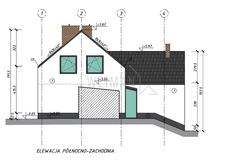 Działka z mediami, PNB na dom + domek rekreacyjny