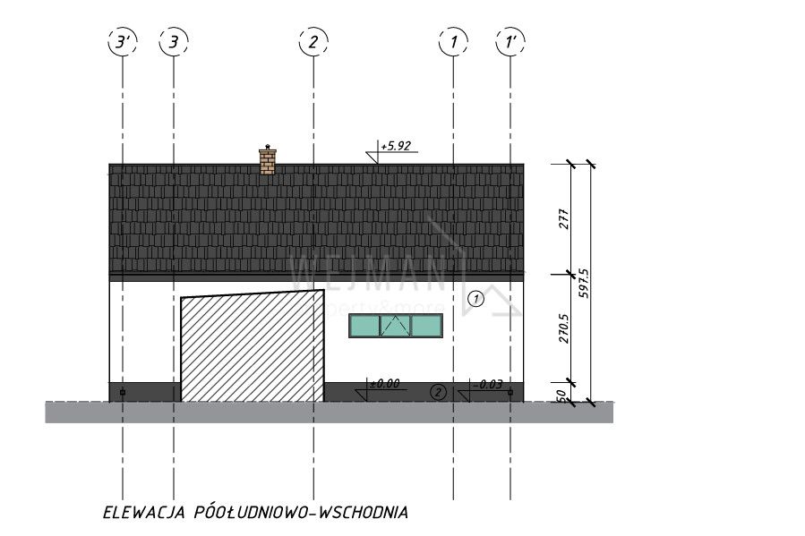Działka z mediami, PNB na dom + domek rekreacyjny