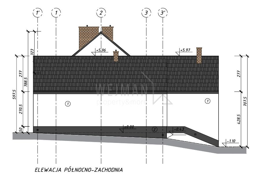 Działka z mediami, PNB na dom + domek rekreacyjny