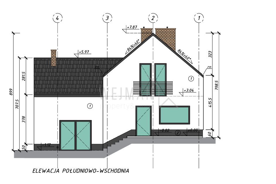 Działka z mediami, PNB na dom + domek rekreacyjny