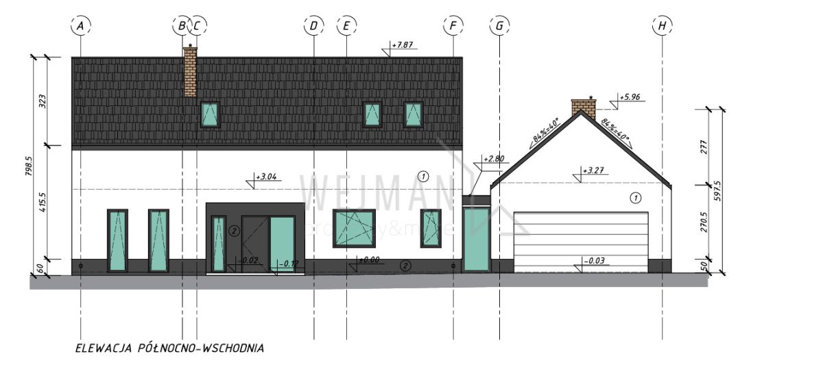 Działka z mediami, PNB na dom + domek rekreacyjny