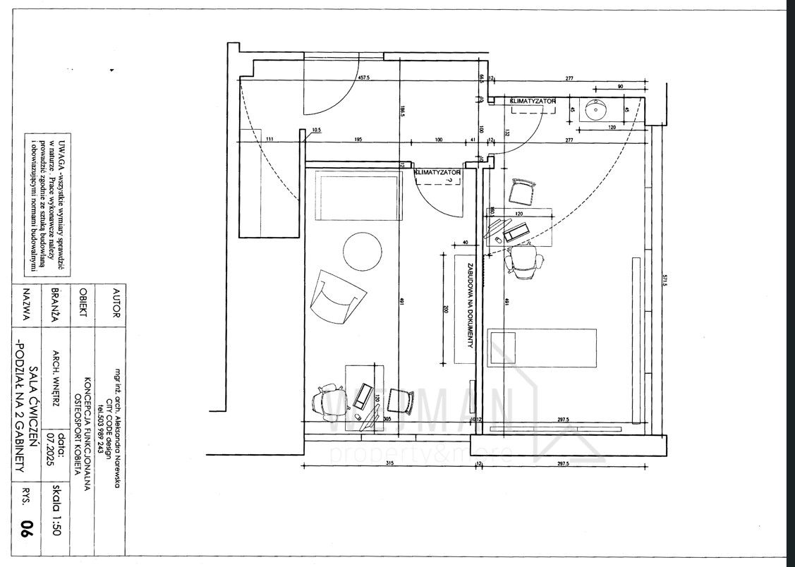 Lokal usługowo-biurowy – wykończony – wyposażony