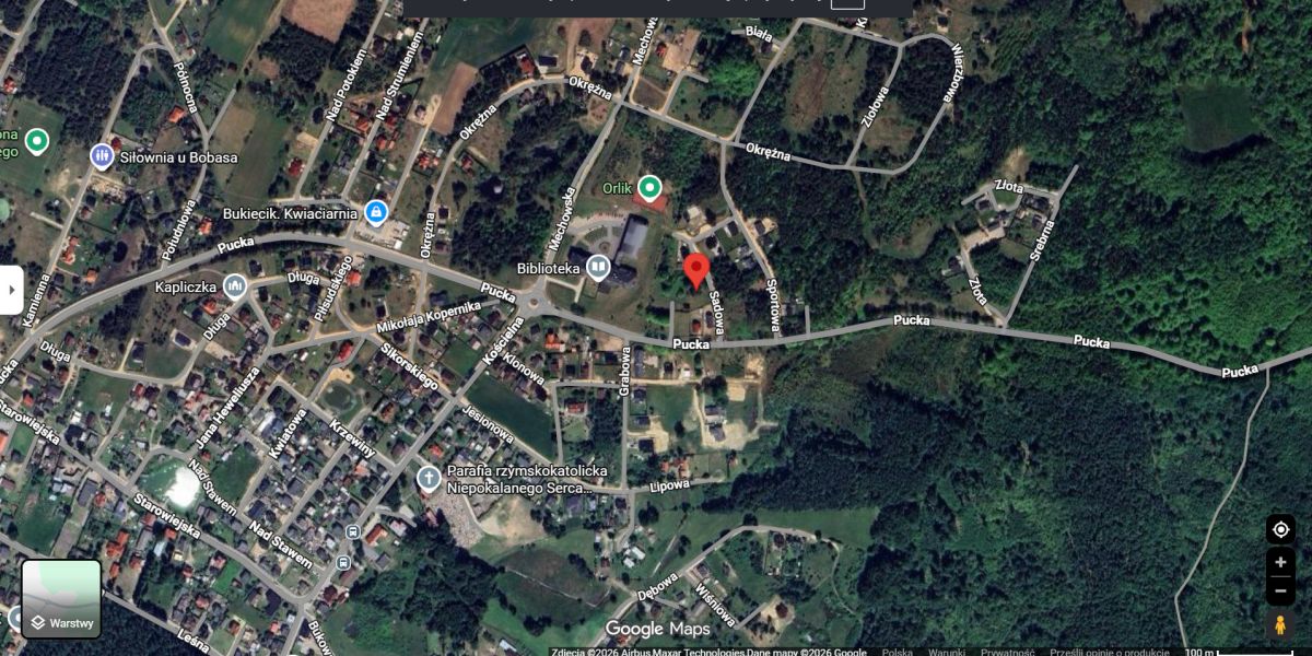 Leśniewo – działka budowlana uzbrojona – WZ