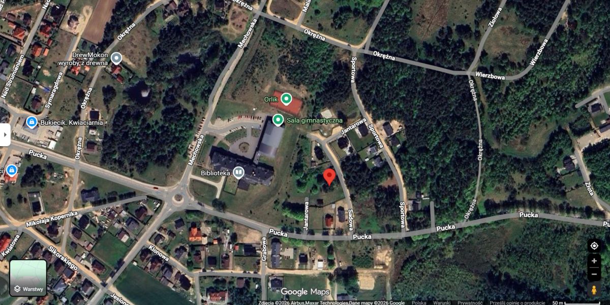 Leśniewo – działka budowlana uzbrojona – WZ