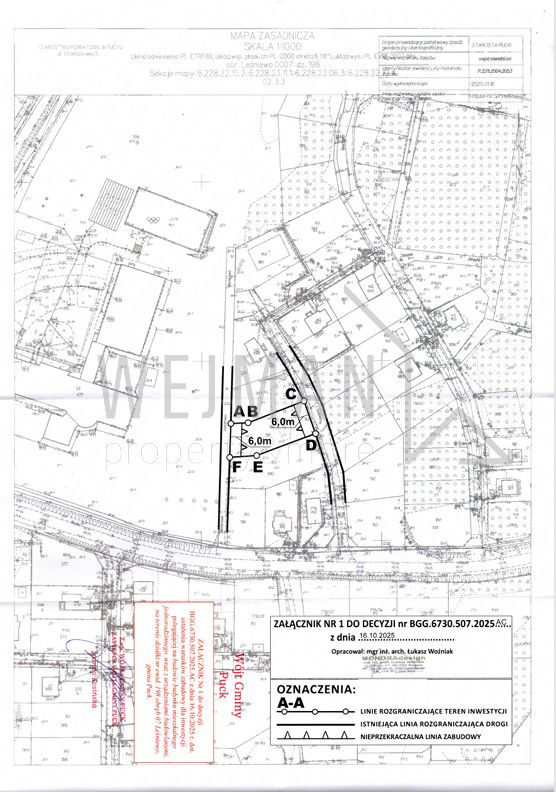 Leśniewo – działka budowlana uzbrojona – WZ
