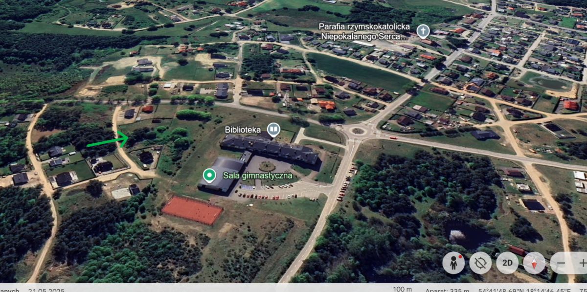 Leśniewo – działka budowlana uzbrojona – WZ