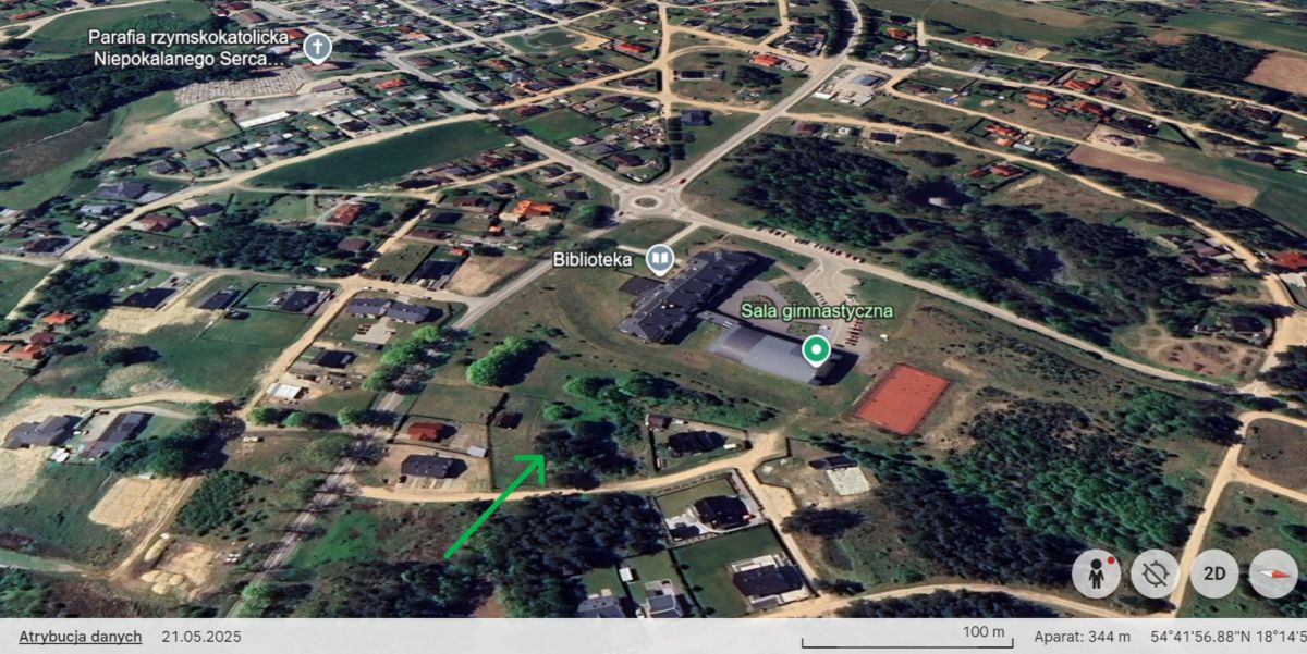 Leśniewo – działka budowlana uzbrojona – WZ