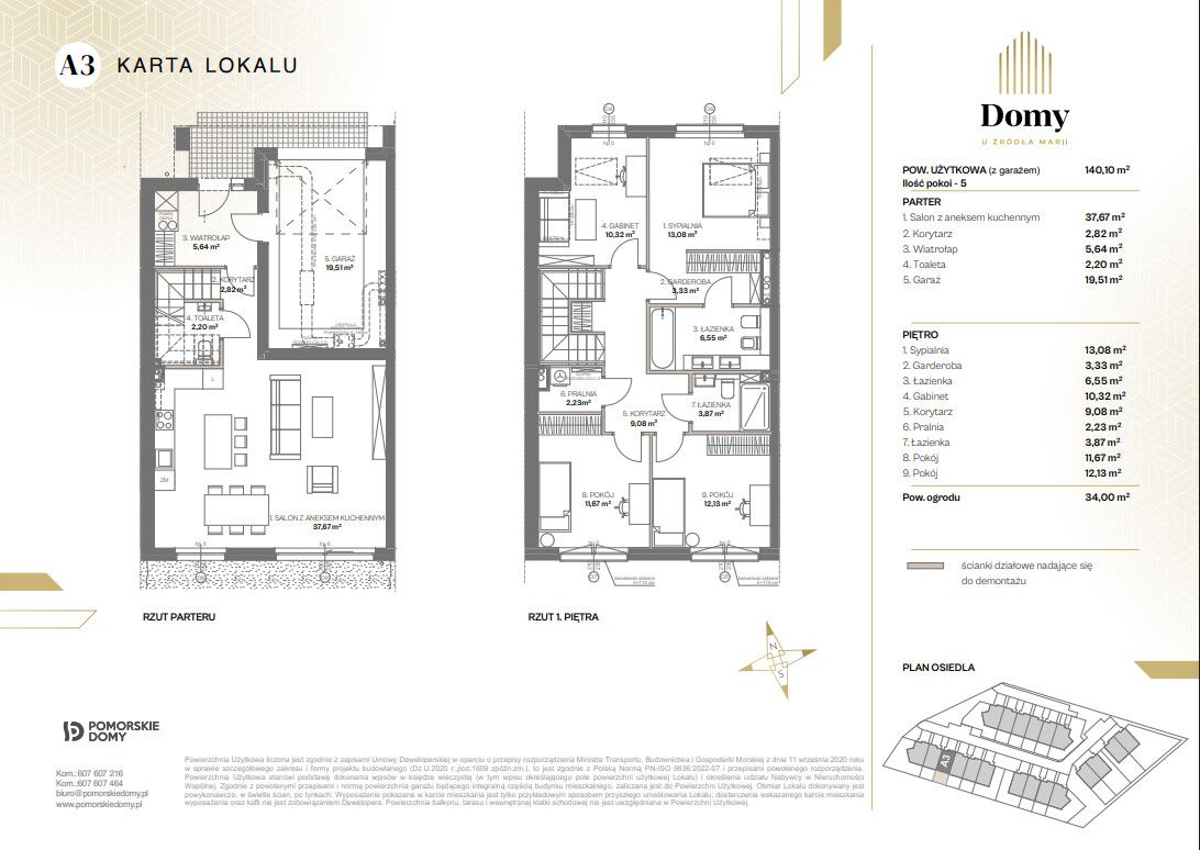 Luksusowe osiedle domów Gdynia Wielki Kack