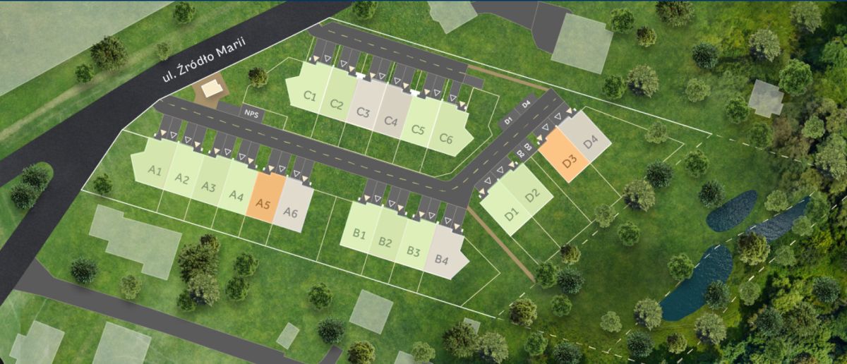 Luksusowe osiedle domów Gdynia Wielki Kack