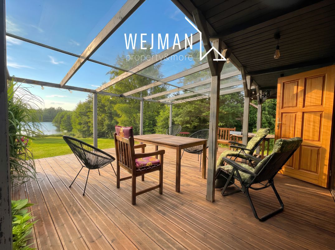 Dom z linią brzegową – KASZUBY – działka 3270m2