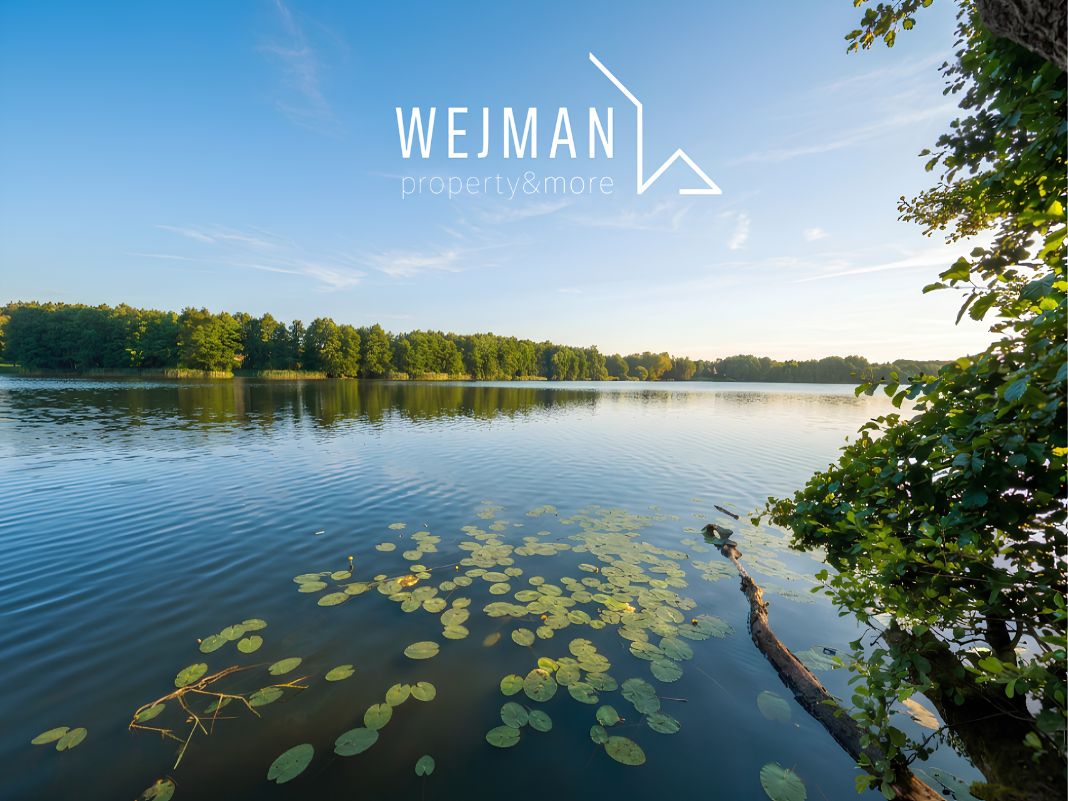 Dom z linią brzegową – KASZUBY – działka 3270m2