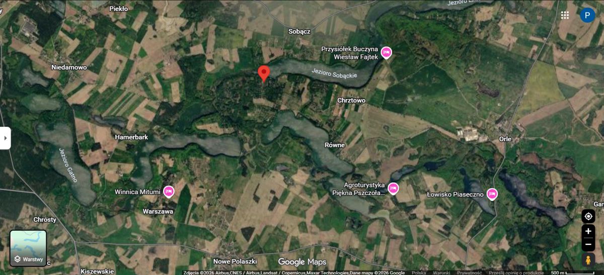 Dom z linią brzegową – KASZUBY – działka 3270m2