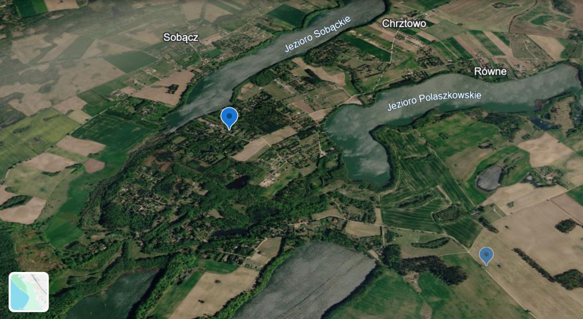 Dom z linią brzegową – KASZUBY – działka 3270m2