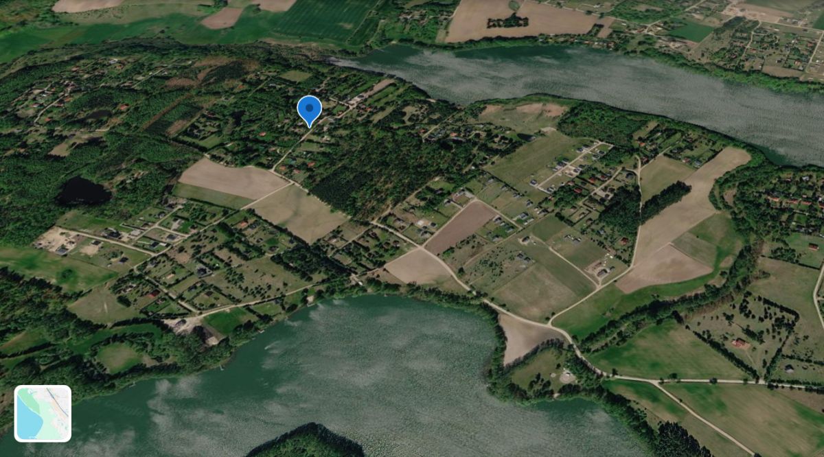 Dom z linią brzegową – KASZUBY – działka 3270m2