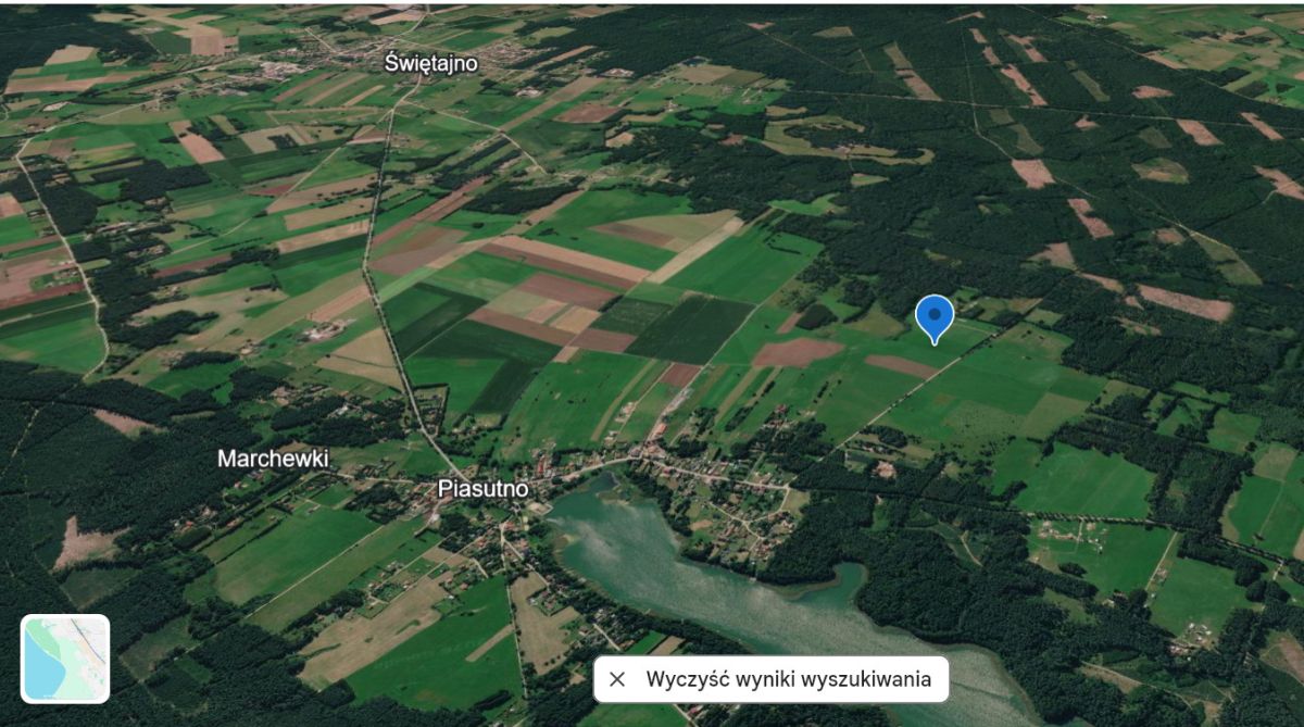 4 działki budowlane z WZ – Piasutno, Mazury