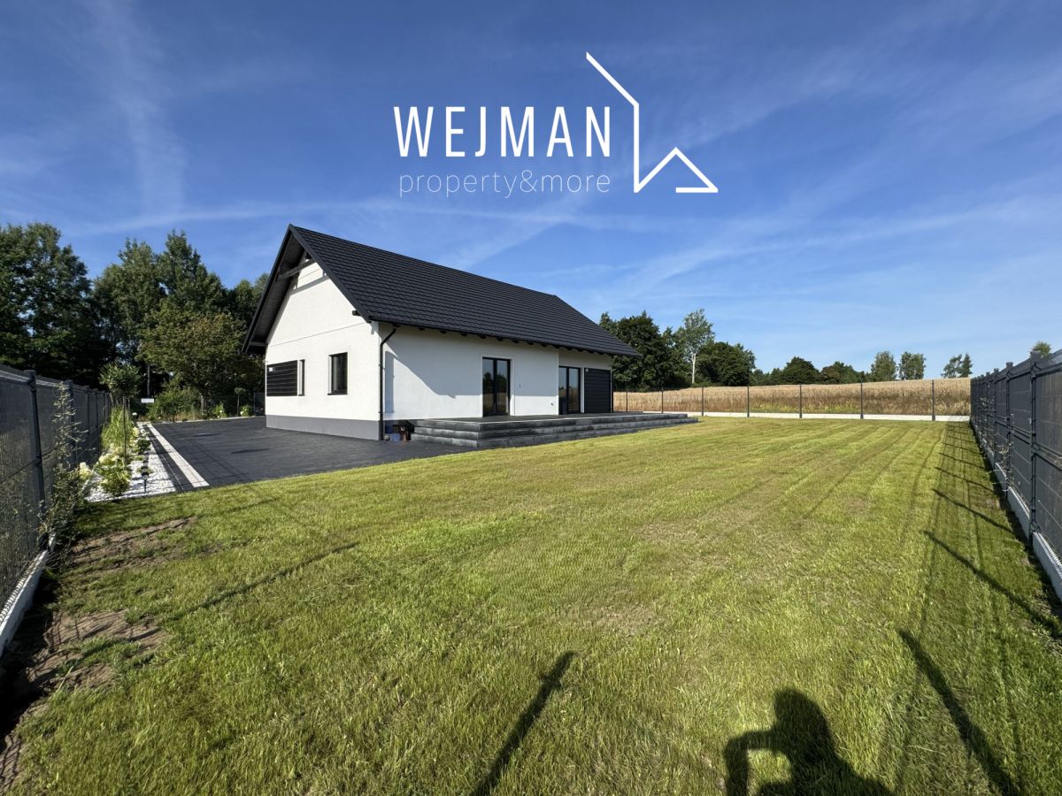 ROZŁAZINO k. Lęborka dom wykończony – wyposażony