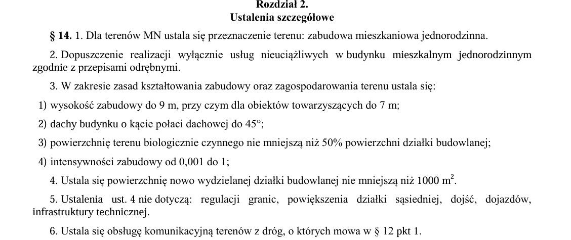 Działka budowlana koło Jeziora Sobąckiego