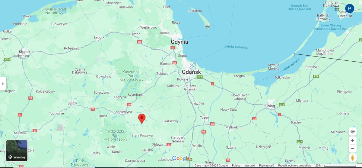 DOM STODOŁA Kaszuby Chrztowo  WYKOŃCZONY