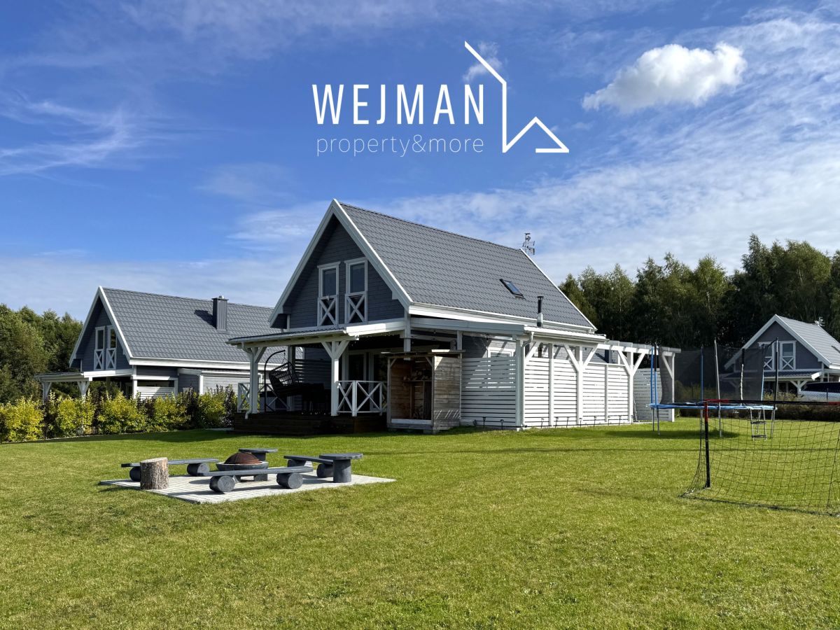 DOM nad jeziorem – Kaszuby Chrztowo  WYPOSAŻONY