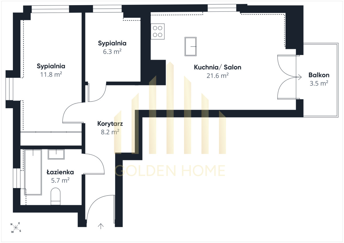 Sopot – Hipodrom – Parkur – 3 pokoje premium