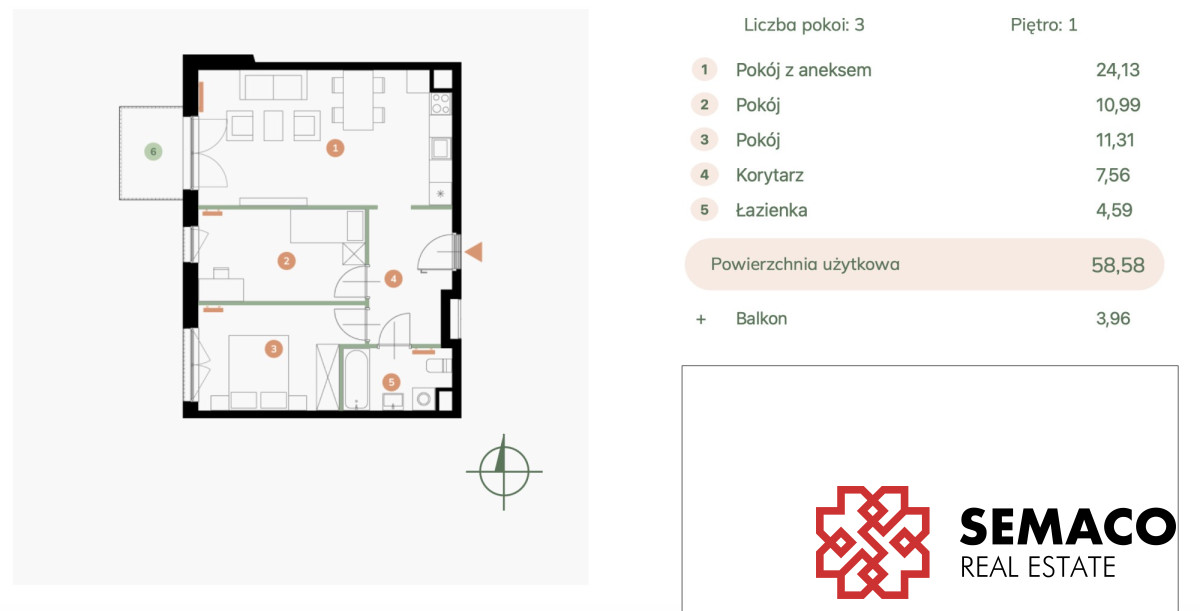 Mieszkanie na sprzedaż