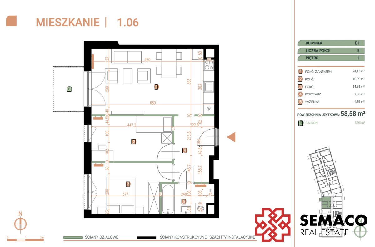 Mieszkanie na sprzedaż